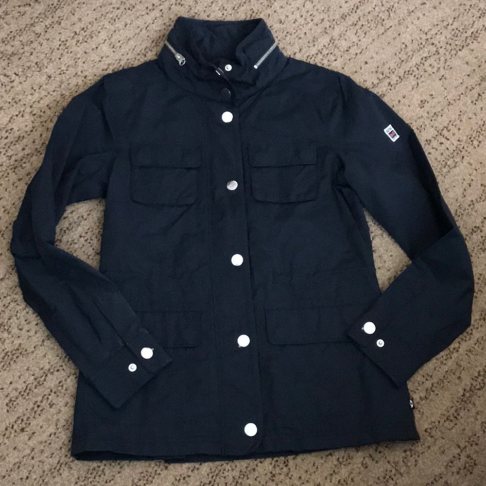 MINI Ladies Slim Fit Jacket. Size Small. Navy